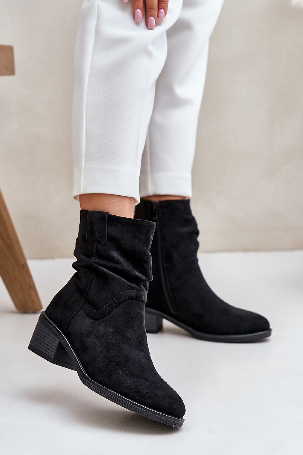 Heel boots Step in style