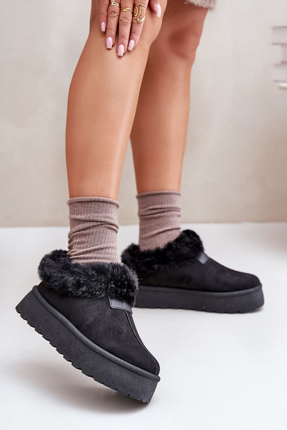 Snow boots Step in style