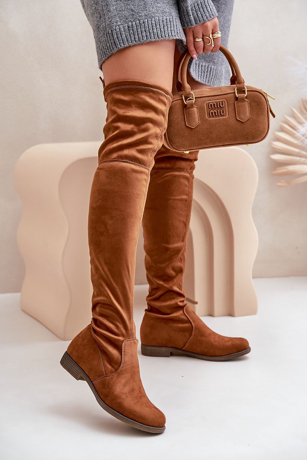 Thigh-Hight Boots Step in style