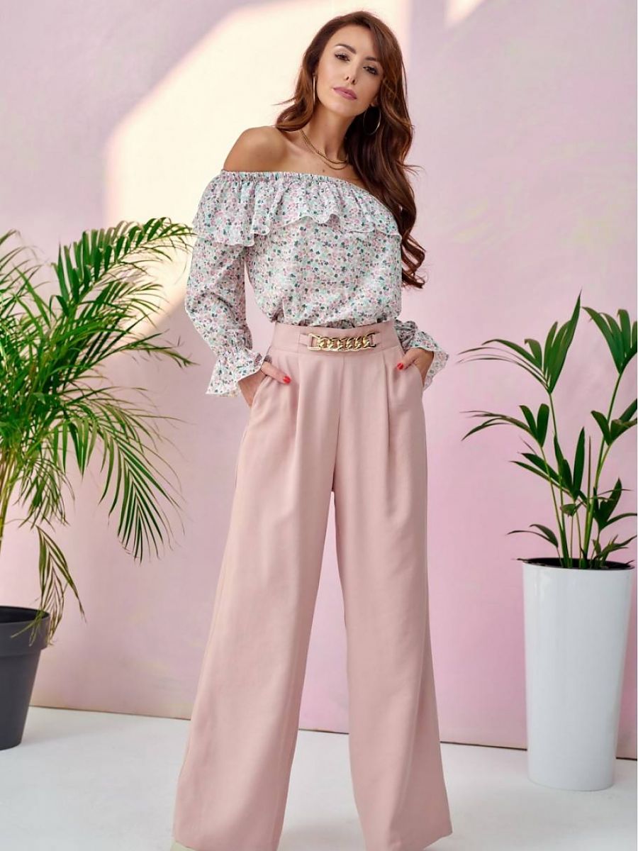 Women trousers model 182631 Roco Fashion