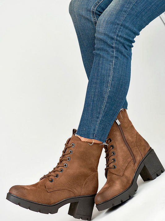 Heel boots model 184858 PRIMO